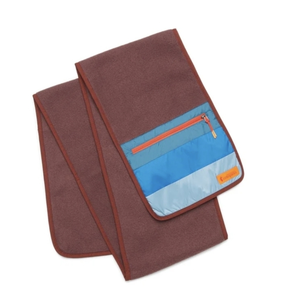NWT Cotopaxi Teca Fleece Scarf-Rust Bucket